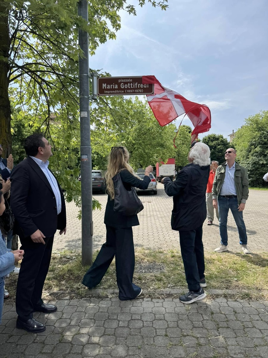Novara intitola un largo a Maria Gottifredi
