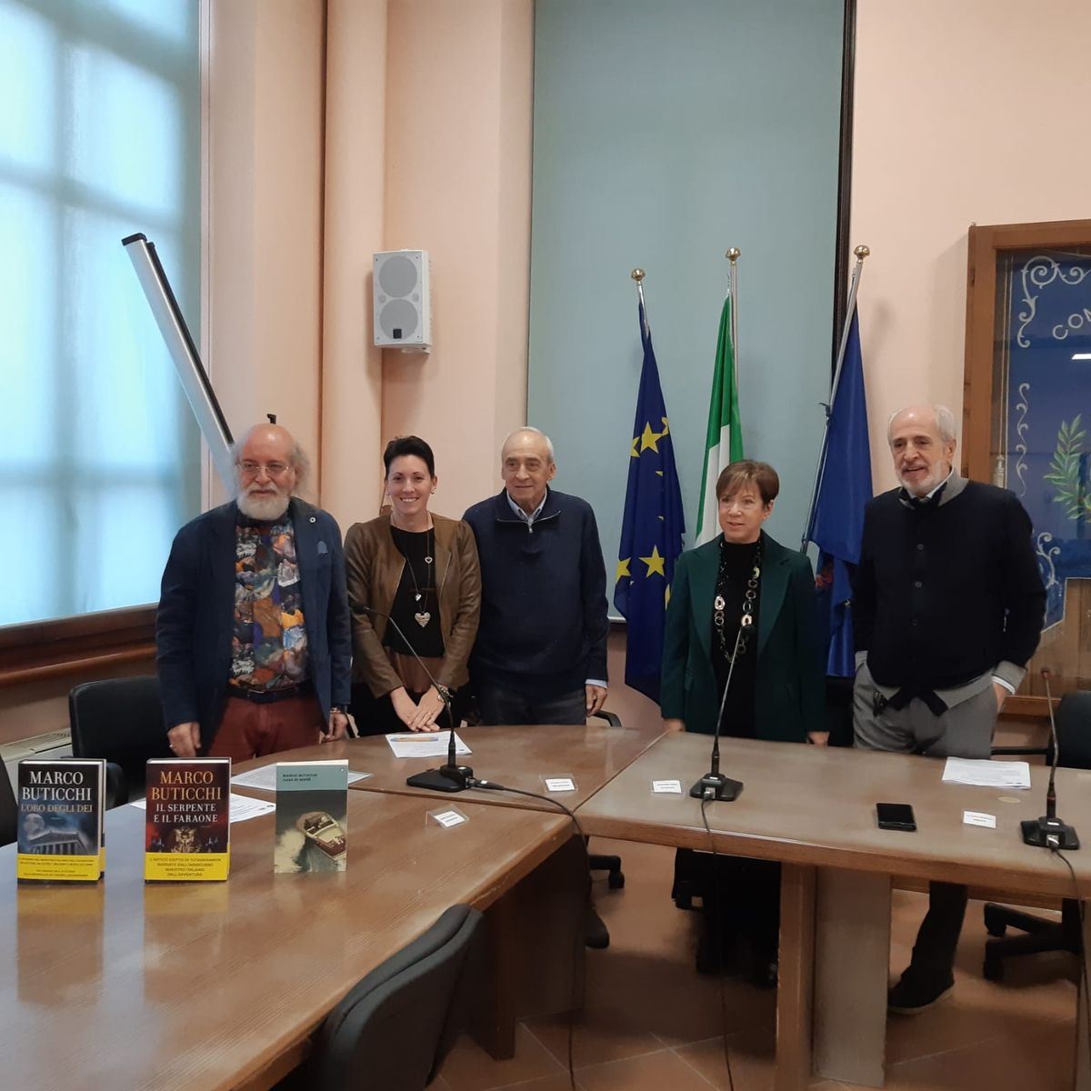 Incontro con Marco Buticchi: la biblioteca di Pogno ospita il maestro dell'avventura letteraria