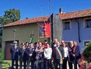 Il consigliere provinciale Davide Molinari a Tornaco per l’80° anniversario della Liberazione