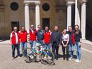 Dal Vco a Novara in bicicletta per mantenere una promessa e promuovere la pace