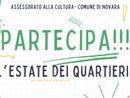 Estate Novarese 2025: eventi anche nei quartieri grazie a un bando da 70 mila euro
