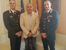 Borgomanero: il sindaco Bossi incontra il nuovo comandante della Tenenza dei Carabinieri Borgomanero: il sindaco Bossi incontra il nuovo comandante della Tenenza dei Carabinieri