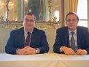 Nella foto da sinistra Giuseppe Castagna, AD di Banco BPM, insieme a Massimo Tononi, Presidente di Banco BPM