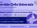 Servizio Civile Universale: 16 posti in progetti educativi, culturali e socio-assistenziali Servizio Civile Universale: 16 posti in progetti educativi, culturali e socio-assistenziali