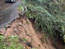 Frana a Briga Novarese: smottamento in via San Colombano, strada chiusa al traffico
