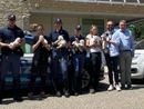 Fermato un furgone sull’A4: salvati nove cuccioli trasportati senza cure né documenti