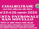 Al via la festa patronale di San Novello