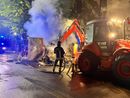 Incendio vicino alla stazione di Novara: intervengono i vigili del fuoco