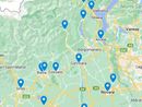 Foto: la ''geografia'' del girone A del campionato di Promozione