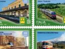 Il francobollo corre sui binari italiani