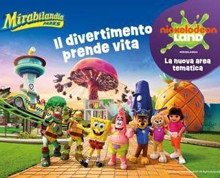Al via nuova stagione di Mirabilandia con Nickelodeon Land, l'area dedicata alle famiglie