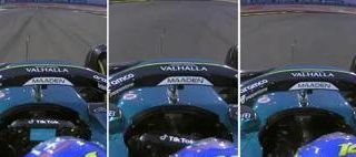 Formula 1, paura per Alonso: volante si stacca in pista - Video
