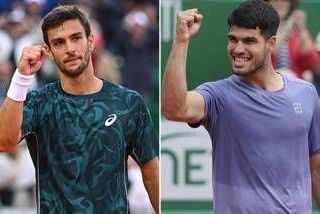 Musetti-Alcaraz, oggi finale Atp Montecarlo - Diretta
