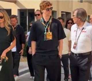 F1 Gp Abu Dhabi, anche Sinner 'in pista': Jannik ospite d'onore