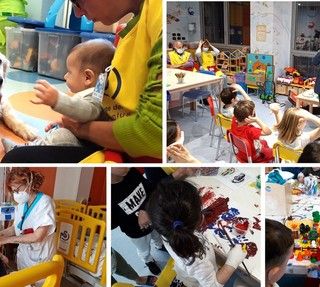 Il gioco è decisivo per la salute dei bambini, anche e soprattutto in ospedale (servizio a cura di Fabio Gandini)