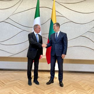 Italia-Lituania, Urso “Intesa su riforme della politica industriale Ue”
