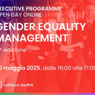 Pari opportunità in azienda, torna il master in Gender Equality