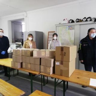 L’azienda “Magni Stefano” dona mille razioni di riso alla Protezione Civile