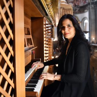 Giovanna Emanuela Fornari all’organo Mascioni della basilica di San Gaudenzio