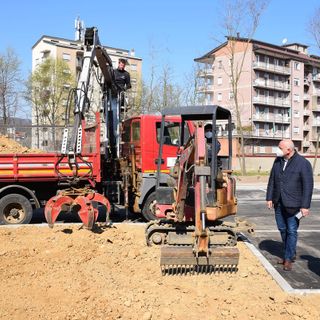 Gozzano, quasi terminati i lavori del parcheggio nei pressi del Cimitero