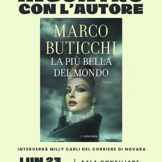 Romagnano Sesia ospita Marco Buticchi: incontro con l’autore