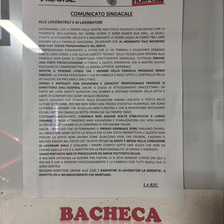 Giacomini S.p.A., attenzione dei sindacati sulla situazione aziendale: chiesto un confronto