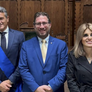 Nella foto da sinistra: Marco Caccia, Andrea Crivelli e Barbara Pace