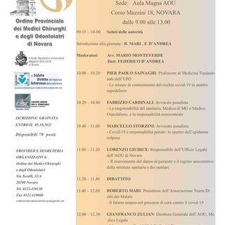 Sabato 9 ottobre ripartono in presenza i corsi dell'Ordine dei Medici