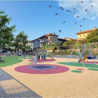 Rinnovato il  parco di giochi di Miasino per i bambini