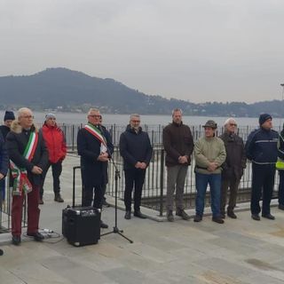 A Meina la cerimonia in occasione del Giorno della Memoria