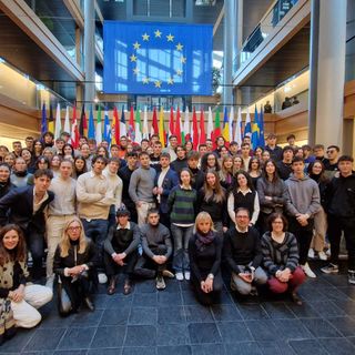 Alunni del Liceo Galilei in visita al Parlamento Europeo di Strasburgo, un'esperienza unica di confronto e conoscenza