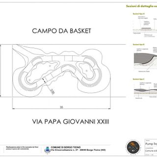 Borgo Ticino: costruzione della pista Pump Track nel Parco del Volontariato (Arena)