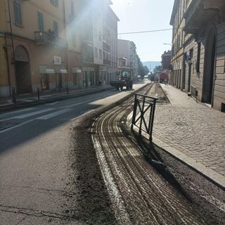 Arona: miglioramenti stradali in via Matteotti e corso Liberazione