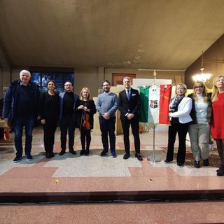 Crivelli e Palmieri presenziano all'evento della scuola di musica Dedalo