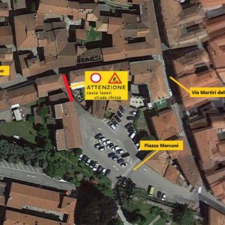 Varallo Pombia: chiusura temporanea dell'accesso a Piazza Marconi, modifiche alla viabilità dal 16 al 23 gennaio Varallo Pombia: chiusura temporanea dell'accesso a Piazza Marconi, modifiche alla viabilità dal 16 al 23 gennaio
