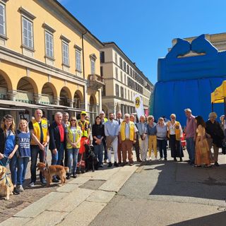 Al Lions Day a Novara è stato donato un cane guida