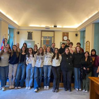 Scambio culturale tra studenti novaresi e americani a Palazzo Natta
