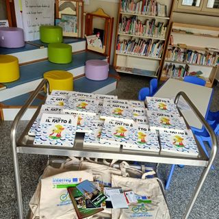 Le “Tartarughe” della scuola dell’infanzia “Collodi” in visita alla Biblioteca civica