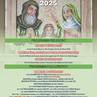 Trecate, il quartiere Sant’Anna e Gioacchino si prepara alla festa 2025 Trecate, il quartiere Sant’Anna e Gioacchino si prepara alla festa 2025