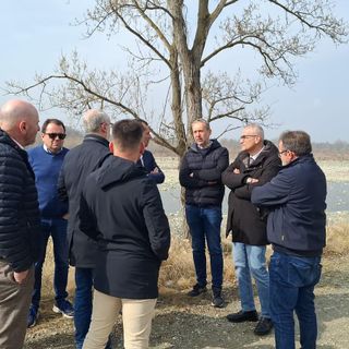 Carpignano Sesia: sopralluogo sull’alveo della Sesia per pulizia e messa in sicurezza