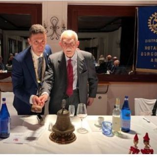 L’ingegner Andrea Saini guiderà è il nuovo presidente del Rotary Club Borgomanero-Arona