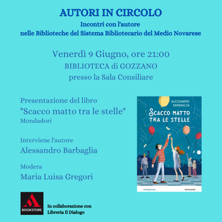 Presentazione del libro “Scacco matto tra le stelle” di Alessandro Barbaglia