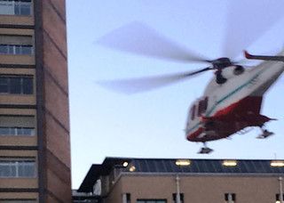 Valdilana: Cade dalla bici e si ferisce gravemente alla testa, elitrasportato al CTO di Torino