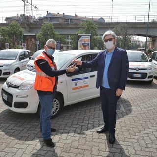 Cai , consegnate le 53 auto donate ad Anpas per l'assistenza domiciliare nelle aree montane