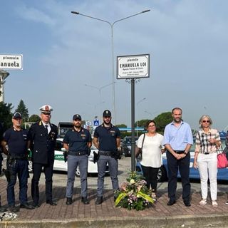 La citta’ di Trecate ha ricordato Emanuela Loi
