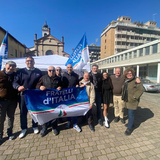 Fratelli d'Italia ha incontrato i cittadini del quartiere San Martino durante il tour nei quartieri di Novara