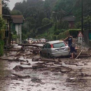 Notizie dal Piemonte.  Frana ad Oggebio (Vb), interrotta la SS34
