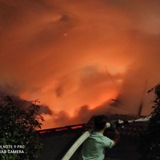 Foto Mauro Benedetti/Vigili del Fuoco Biella