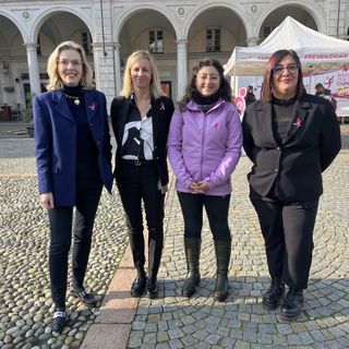 Successo per la &quot;Carovana della prevenzione&quot; a Trecate FOTO