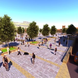 Il “sogno” dei Lions per piazza Martiri pedonale